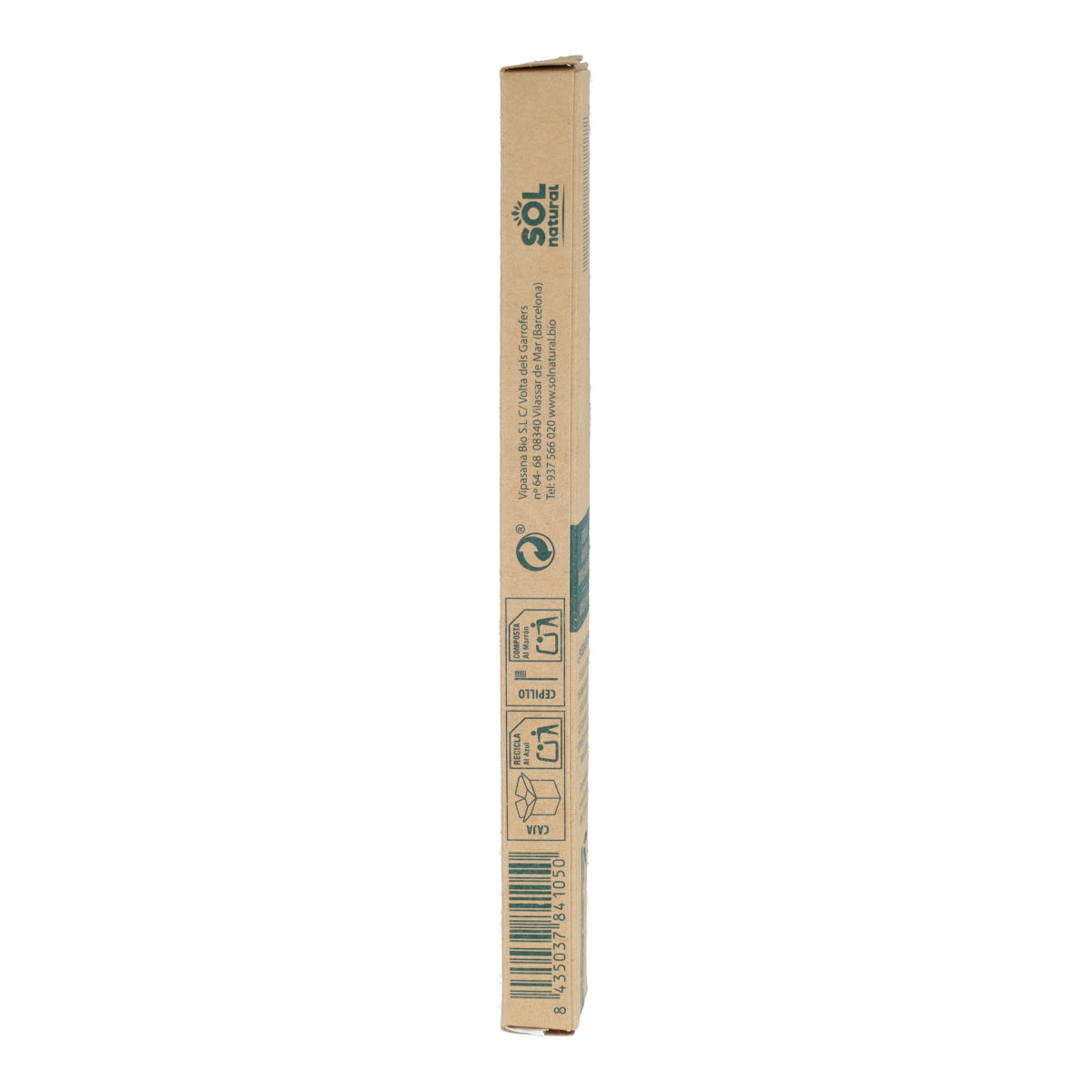 Brosse à dents en bambou pour adulte Sol Natural