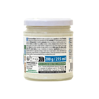 Graisse de coco bio NaturGreen 200 g