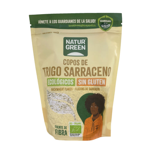 Flocons de sarrasin BIO sans gluten Naturgreen, 250 g