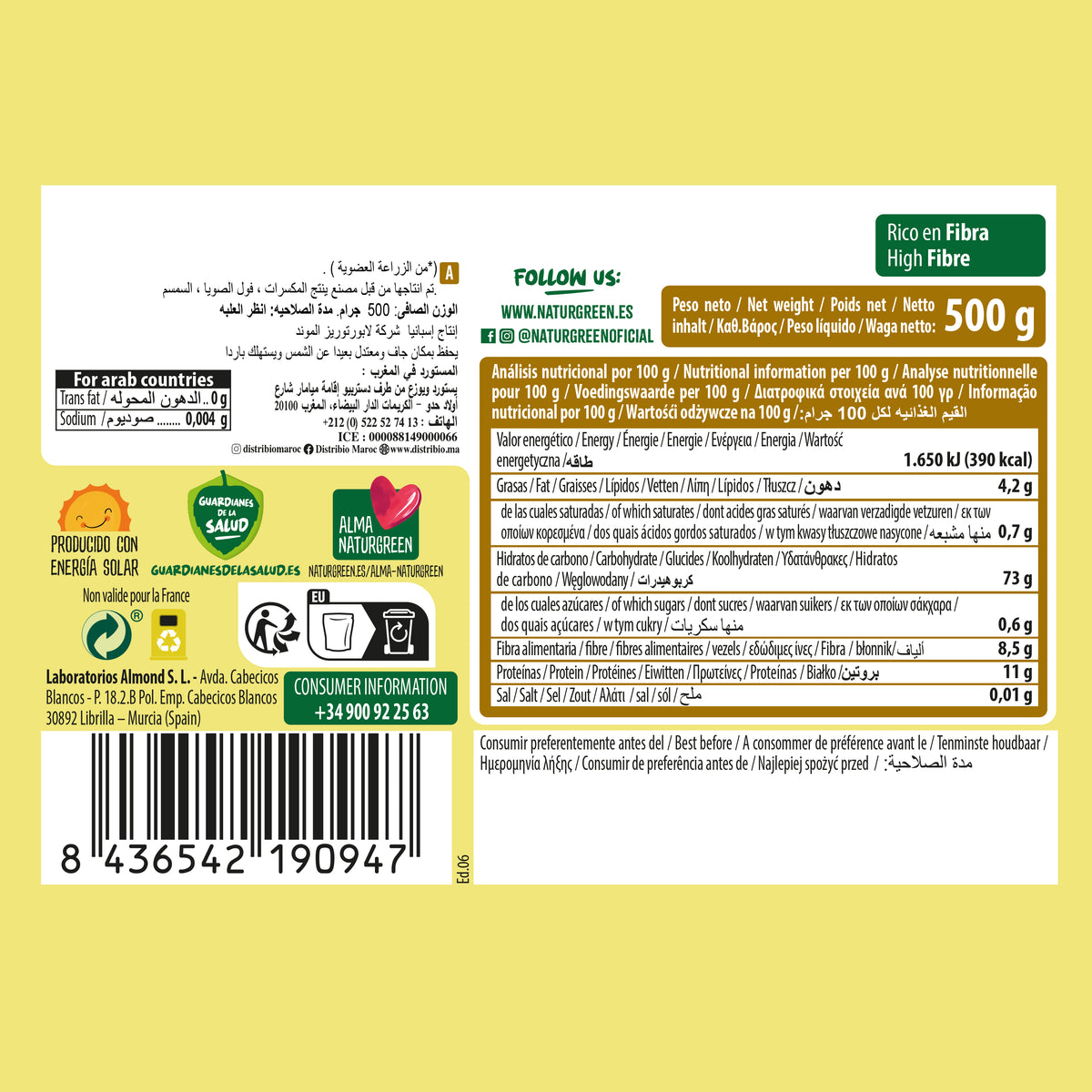 Millet Bio Naturgreen, 500 g