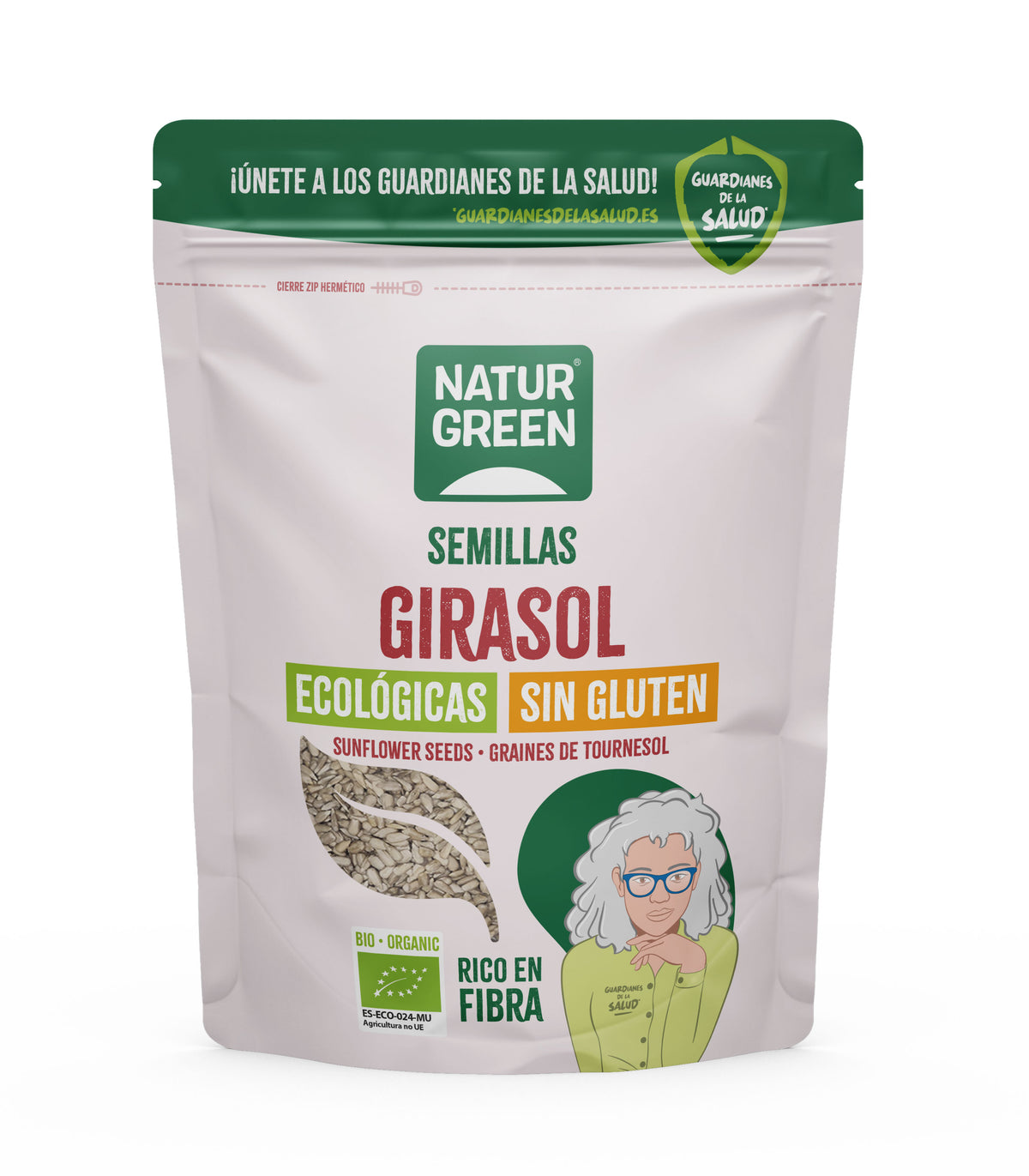 Graines de tournesol bio Naturgreen 225 g
