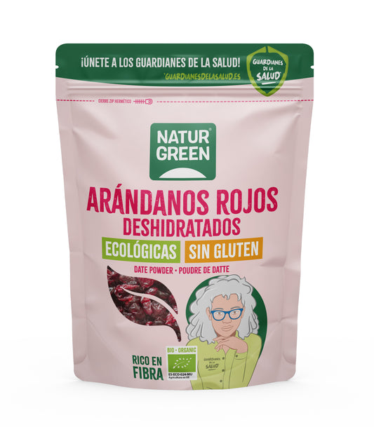 Canneberges déshydratées bio Naturgreen 125 g