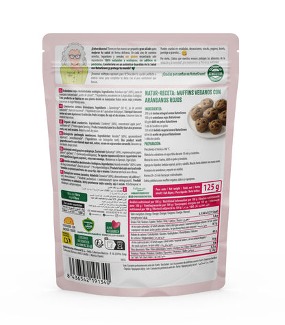 Canneberges déshydratées bio Naturgreen 125 g