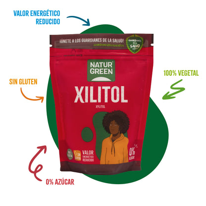 Xylitol Sucre de bouleau Naturgreen 500 g