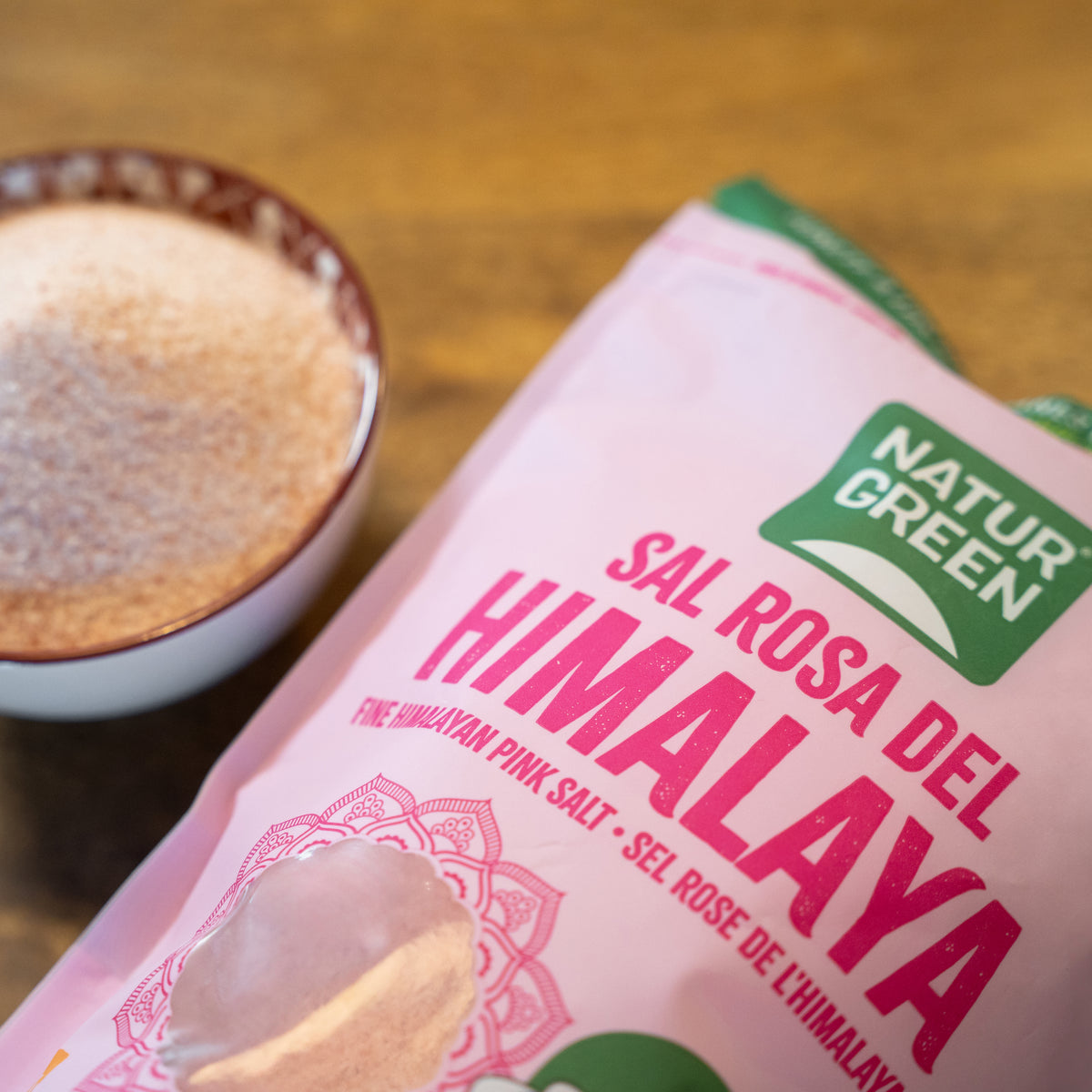 Sel rose de l'Himalaya fin Naturgreen 1 kg