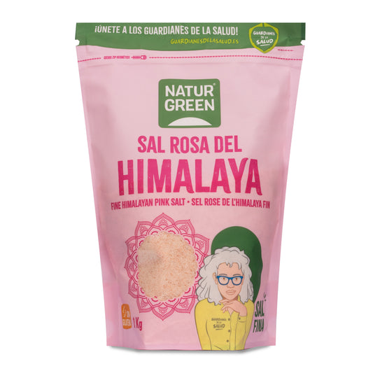 Sel rose de l'Himalaya fin Naturgreen 1 kg