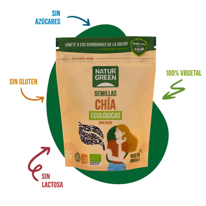 Graines de chia bio NaturGreen 200 g