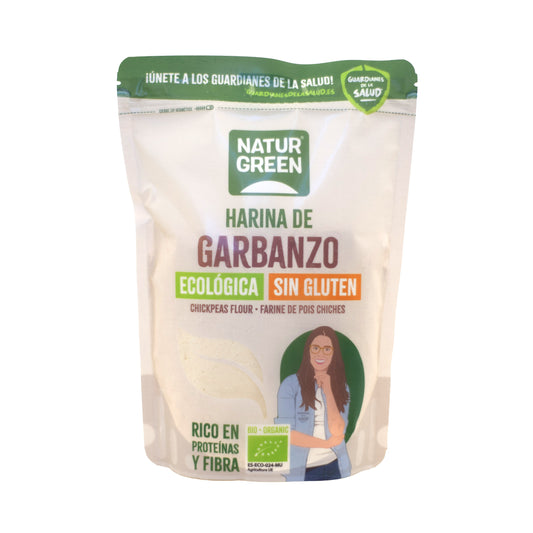 Farine de pois chiches bio sans gluten NaturGreen 500 g