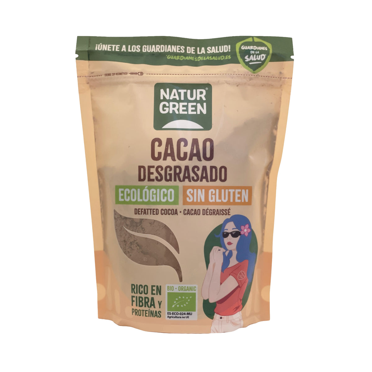 Cacao dégraissé Bio Naturgreen 225 g