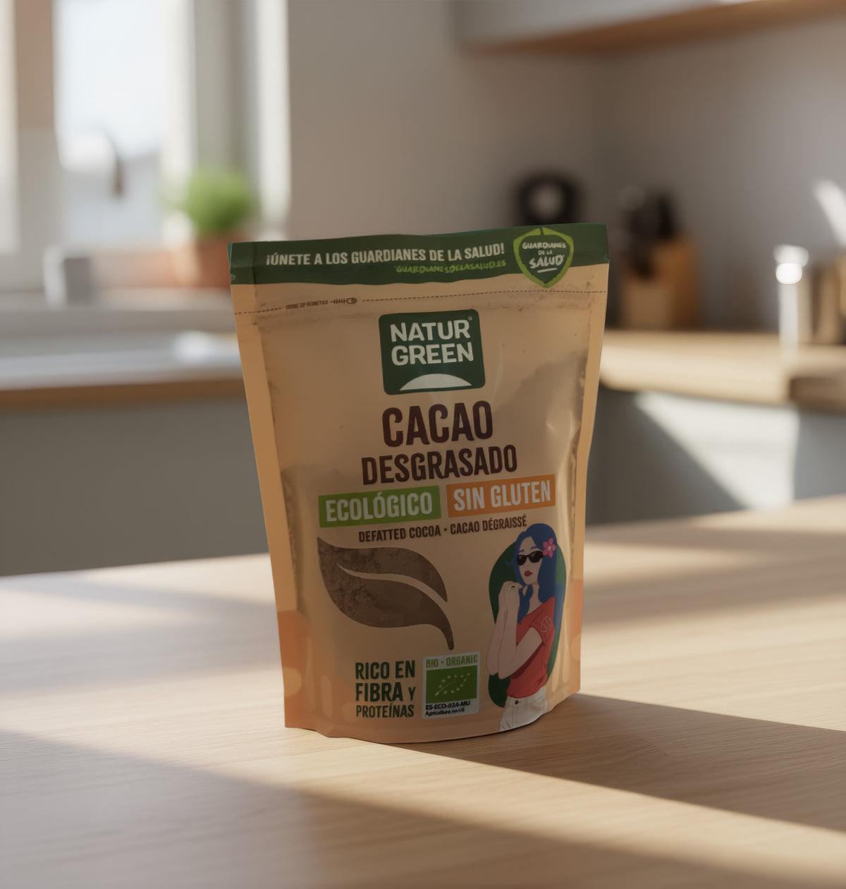 Cacao dégraissé Bio Naturgreen 225 g