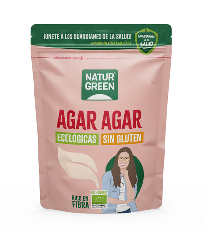Agar Agar Bio en poudre NaturGreen 100 g