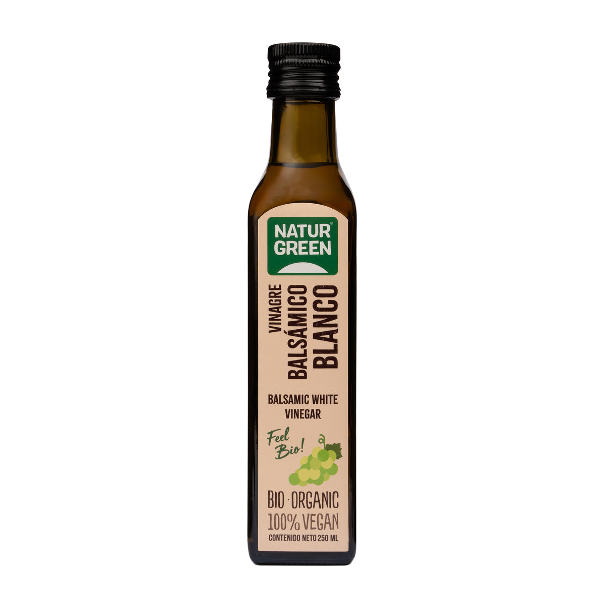 Vinaigre balsamique blanc bio NaturGreen 250 ml