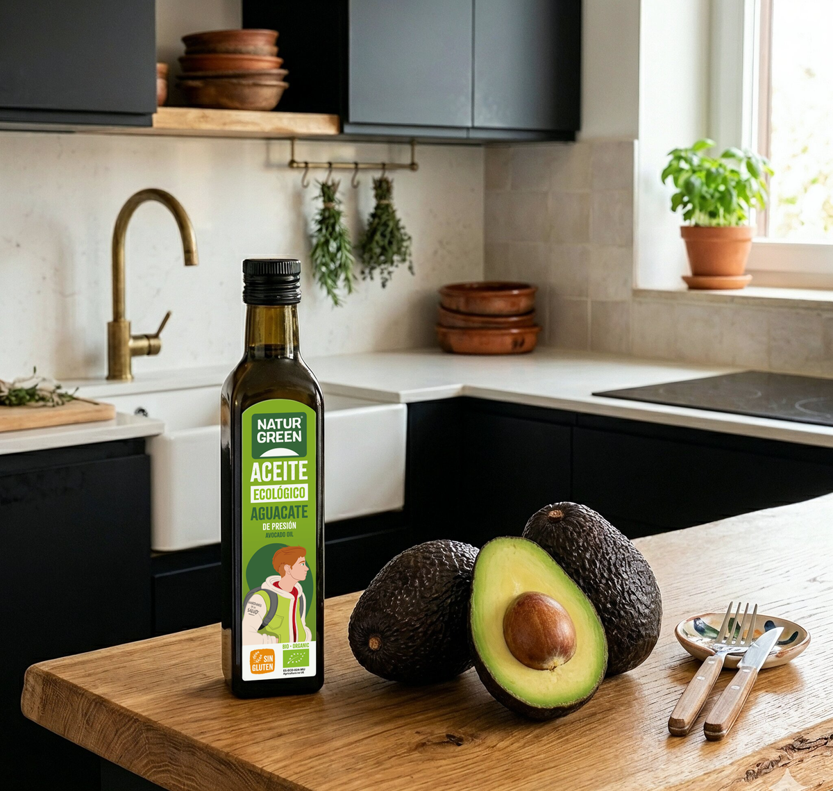 Huile d'avocat bio NaturGreen 250 ml