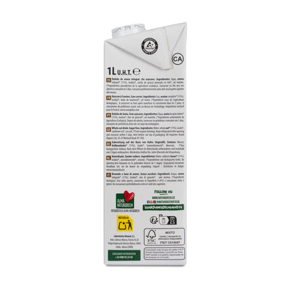 Pack 6 unités Boisson à l'avoine complète 0 % sucres Bio NaturGreen 1 L