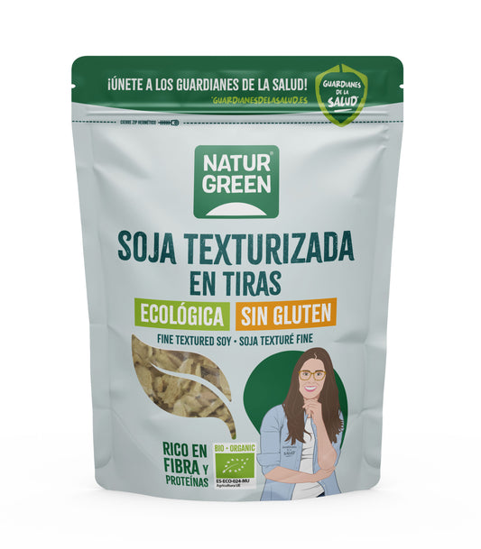 Soja texturé en lamelles Bio NaturGreen 115 g