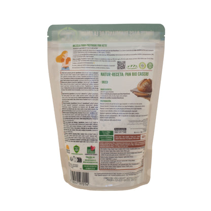 Mélange de farines pour pain Keto sans gluten NaturGreen 400 g
