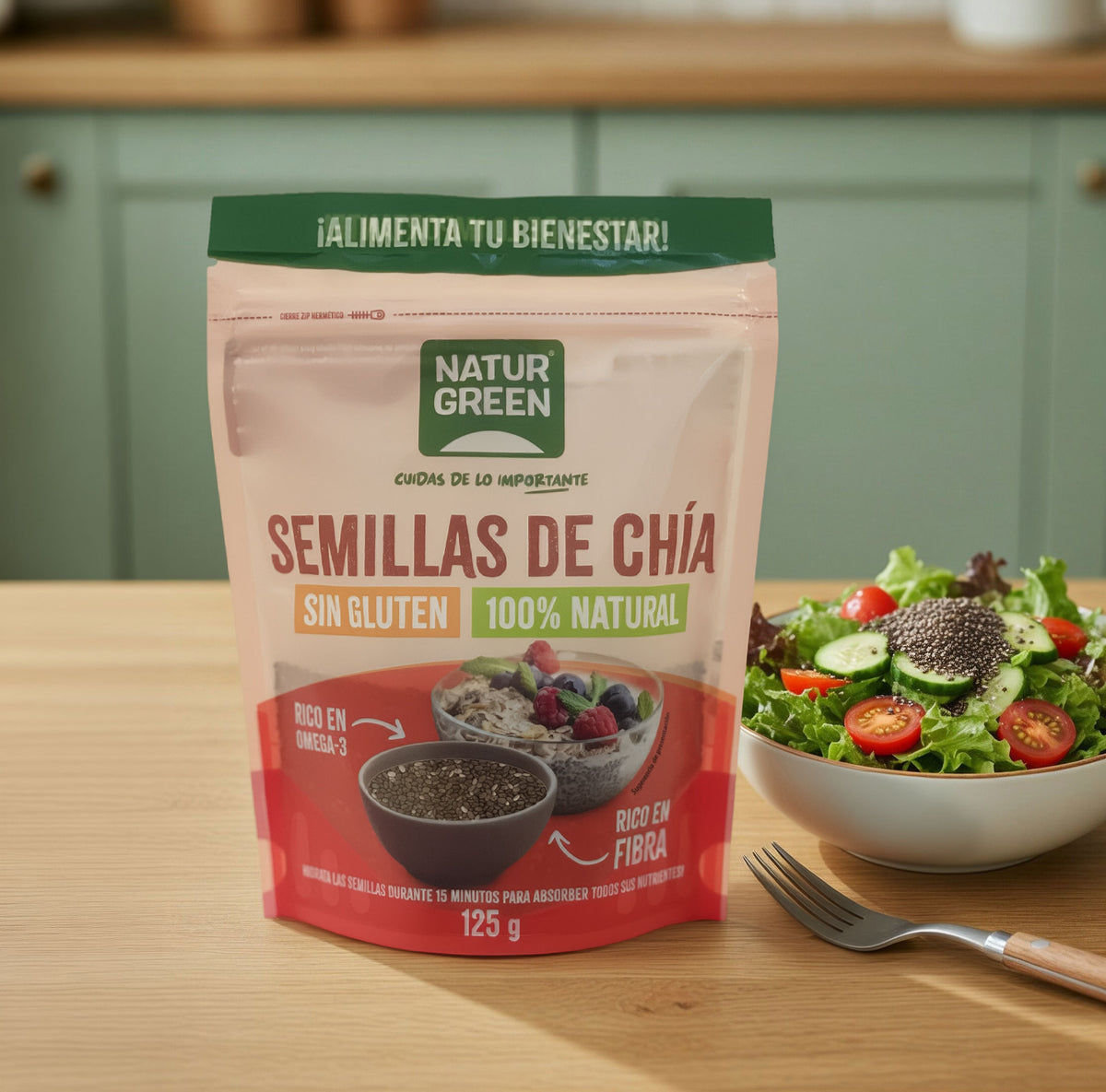 Graines de chia NaturGreen 125 g