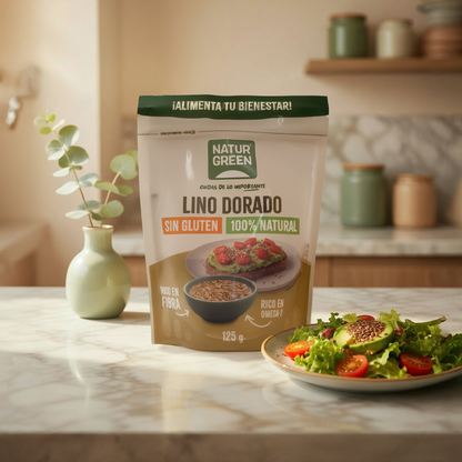 Graines de lin doré NaturGreen 125 g