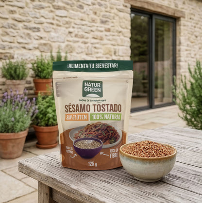 Graines de sésame grillées NaturGreen 125 g