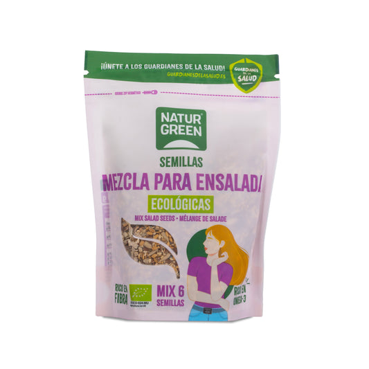 Mélange 6 graines pour salade, NaturGreen, 450 g