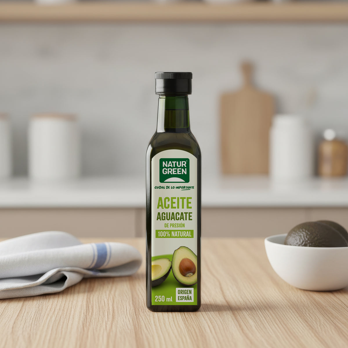 Huile d'Avocat bouteille PET NaturGreen 250 ml