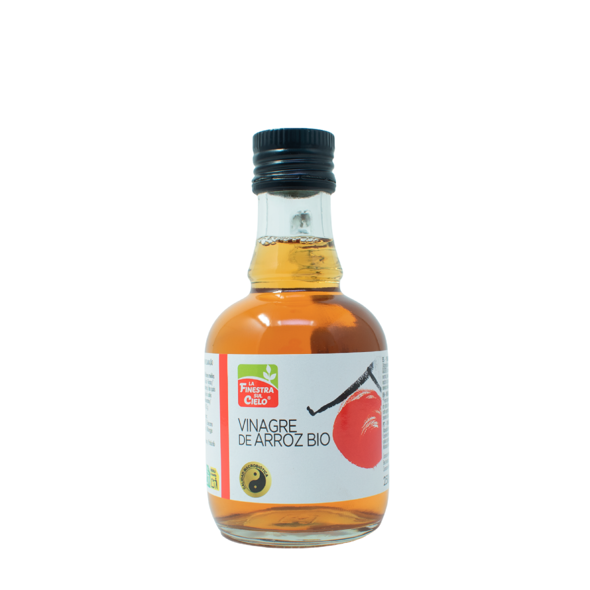 Vinaigre de riz complet La Finestra Sul Cielo 250 ml