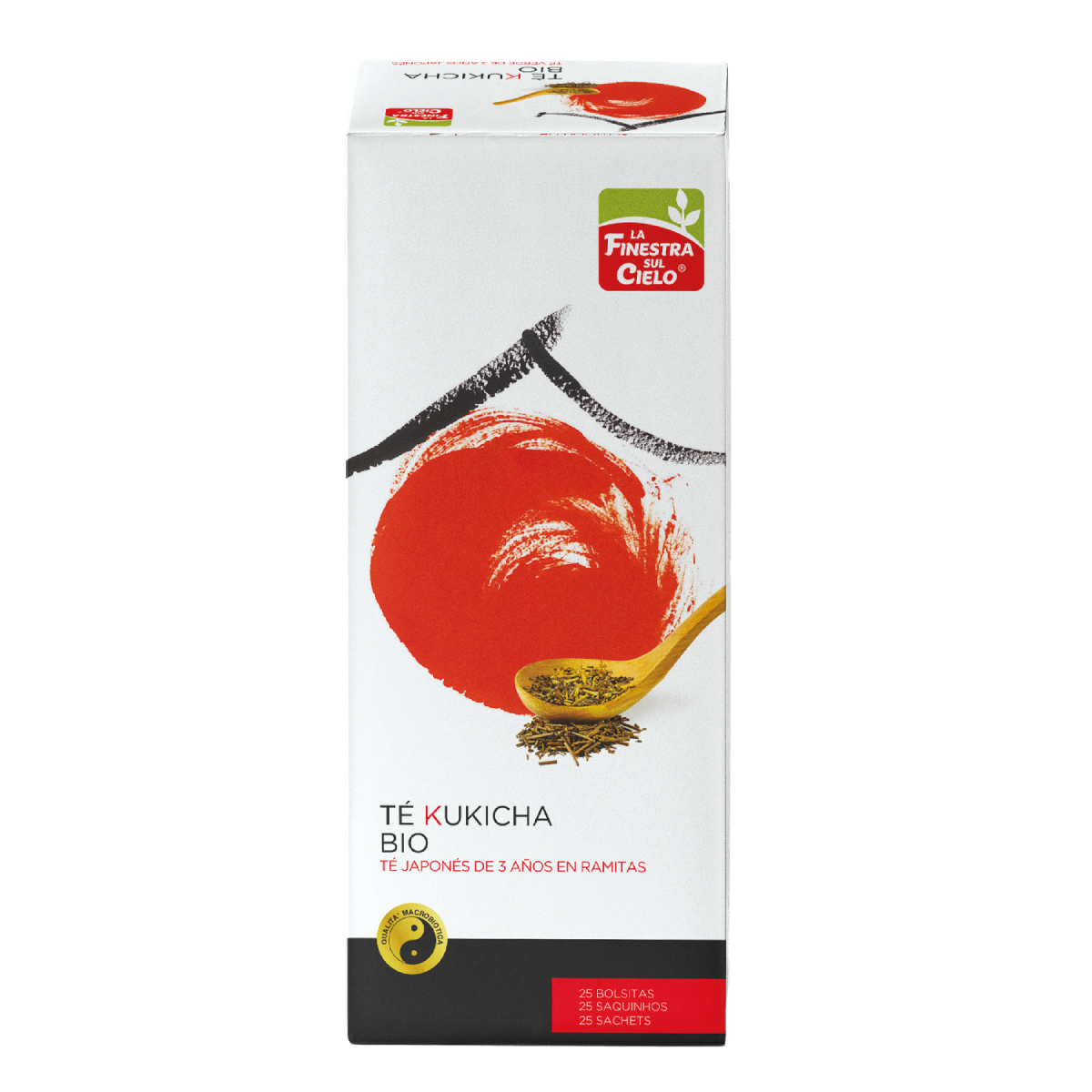 Thé Kukicha en filtre BIO La Finestra Sul Cielo 42 g