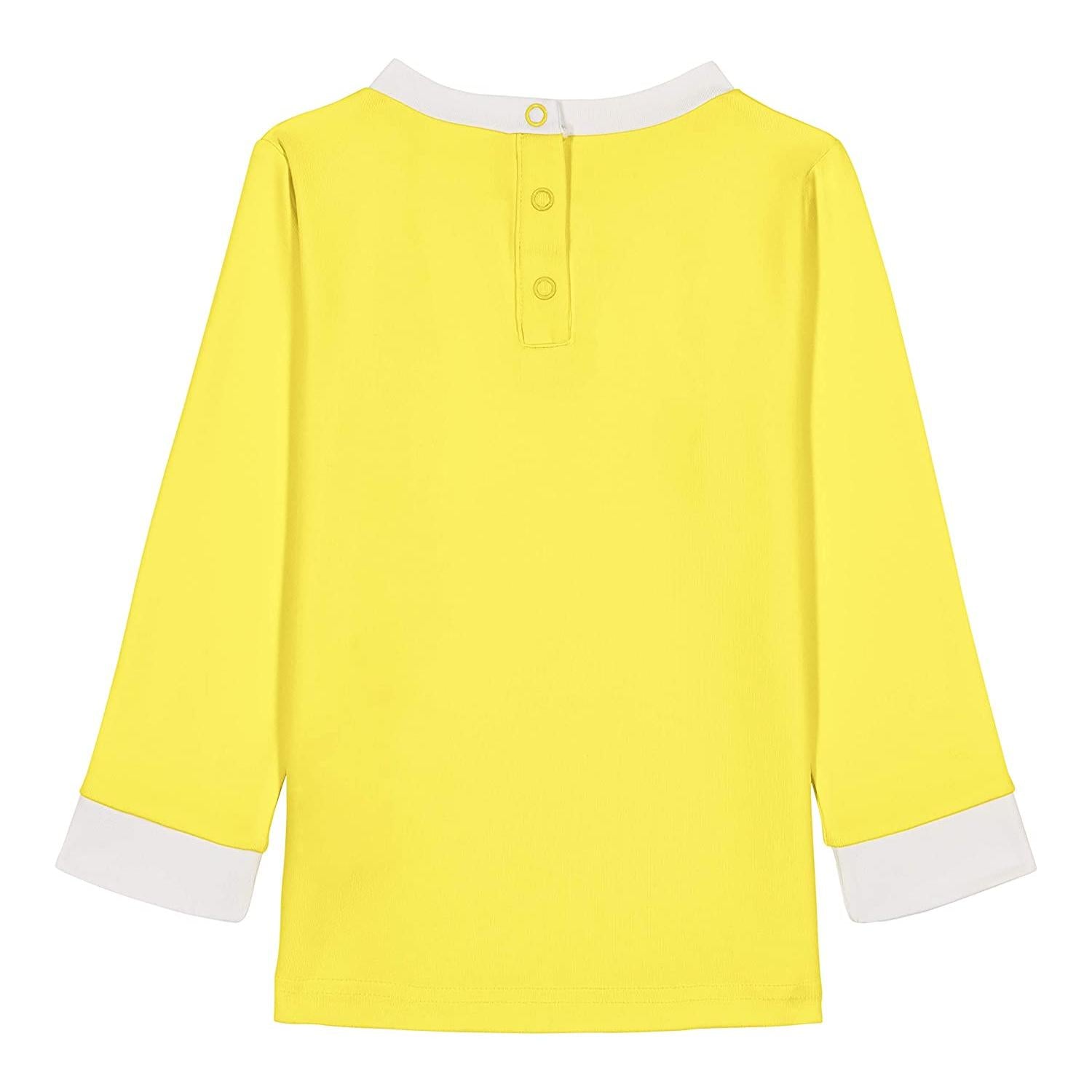 Camiseta protectora contra rayos UV en amarillo 6 meses