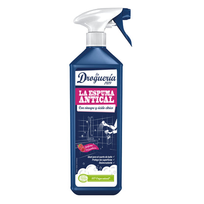 Limpiador antical en espuma con vinagre y ácido cítrico perfume de frambuesa pistola LA DROGUERIA 1919 750 ml