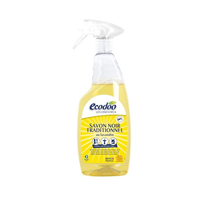 Jabón negro Desengrasante y Multiusos en Spray Ecodoo 750 ml