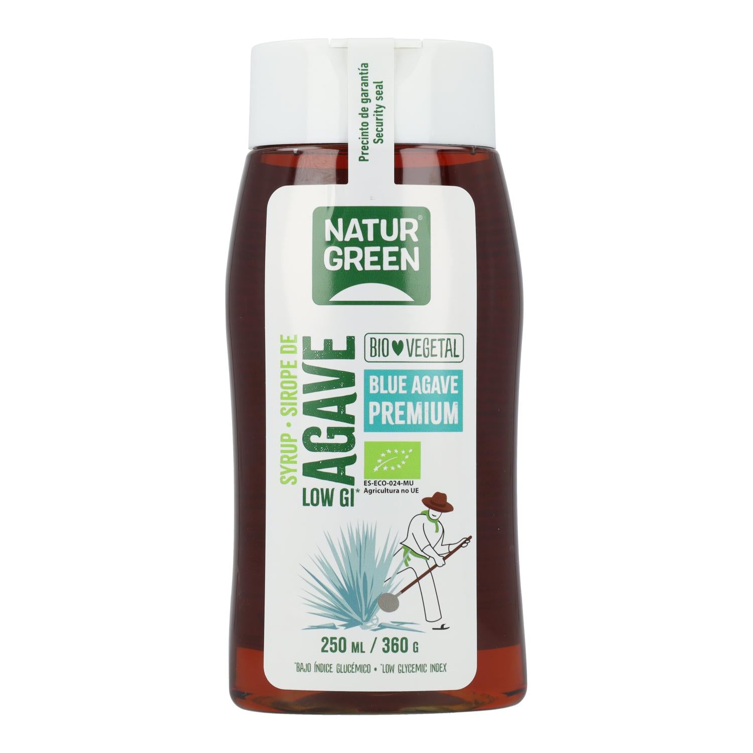 Sirope de Ágave Premium Naturgreen 900 ml