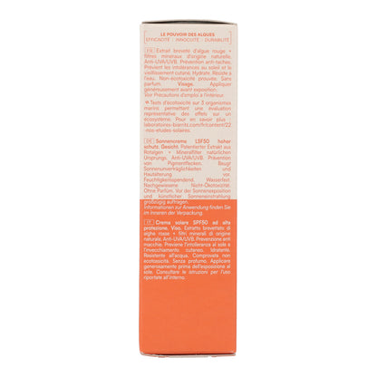 Crème solaire visage SPF 50 Laboratoires Biarritz 50 ml