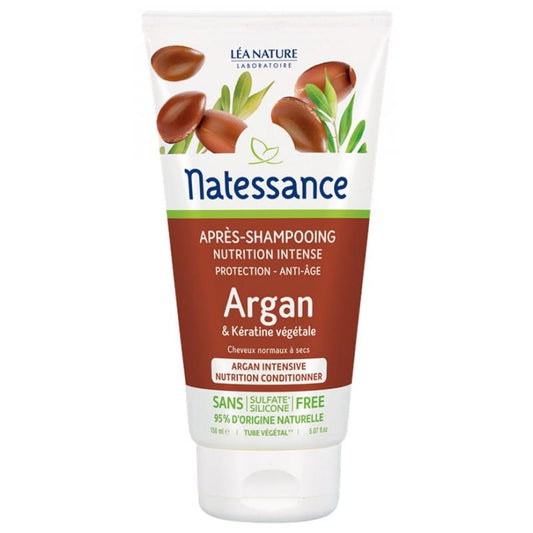 Acondicionador de Argán con Queratina Vegetal Natessance 150 ml