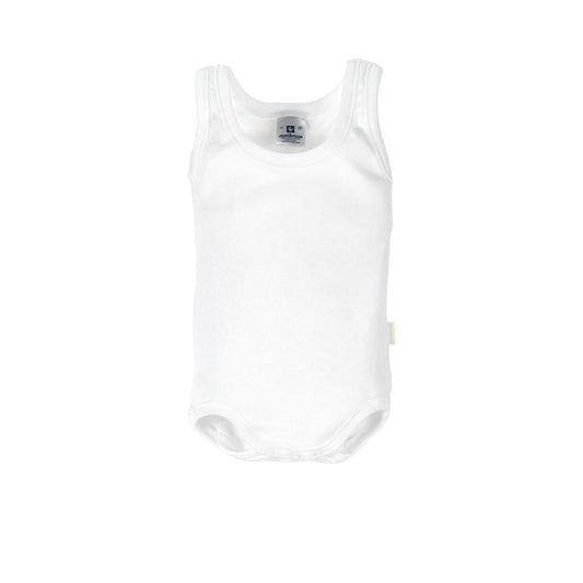 Body desmangado sport en color blanco talla 18