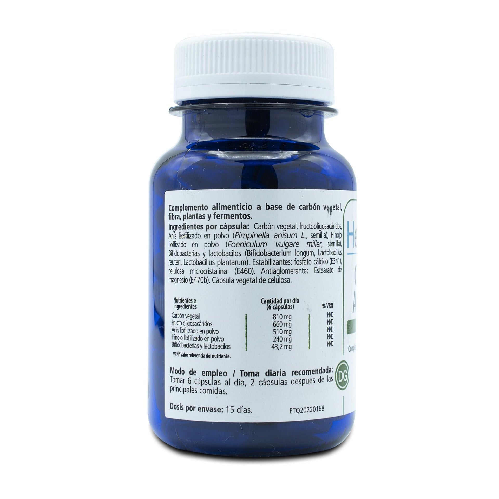 Carbón Activado 550mg H4U 90 cáp