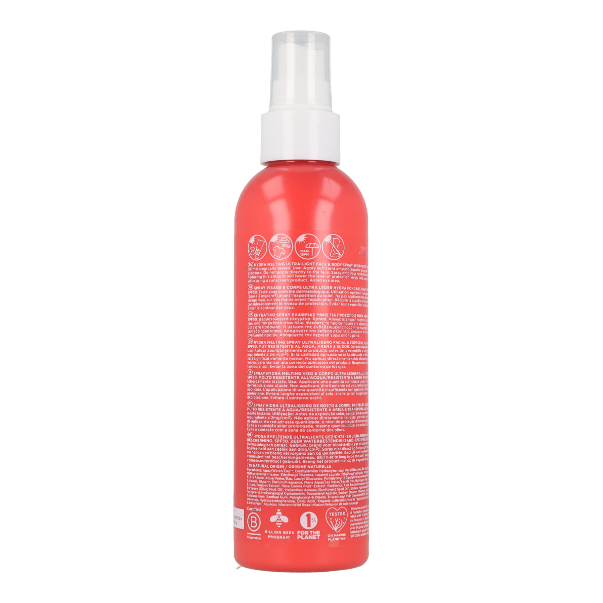 Spray solaire Hydra Melting SPF50 Apivita 200 ml