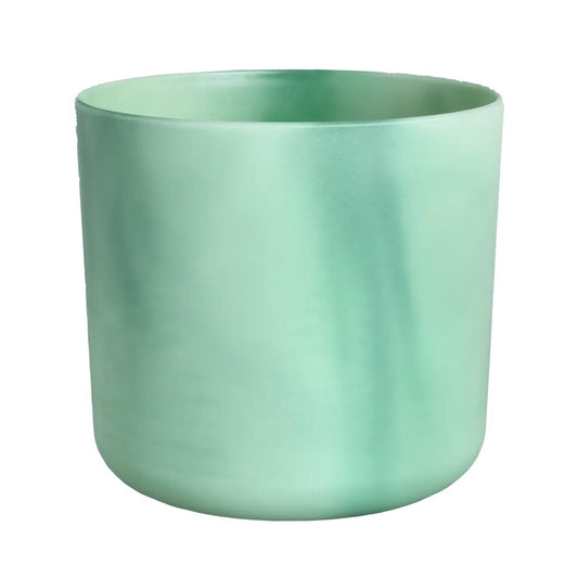 Macetero reciclado Ocean Round Elho verde pacífico 14 cm