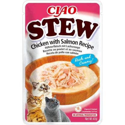 Churu Stew Estofado de Pollo con salmón 40 g