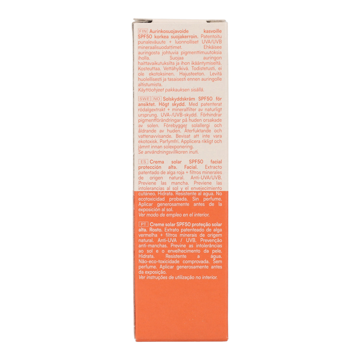 Crème solaire visage SPF 50 Laboratoires Biarritz 50 ml