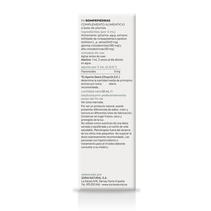 Pack X2 Extracto de Rompepiedras Soria Natural, 50 ml