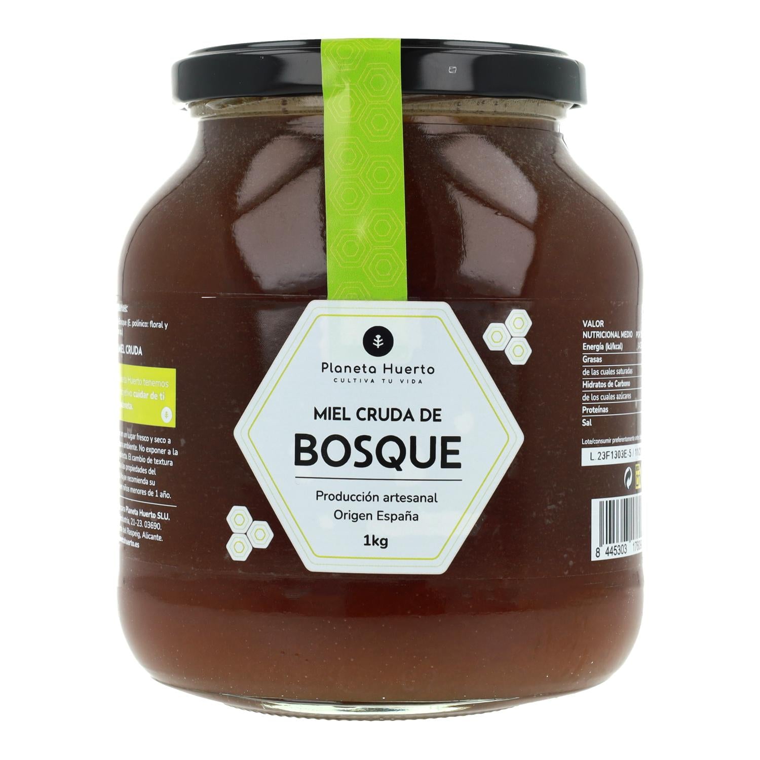 Miel Cruda de Bosque Planeta Huerto 1 Kg