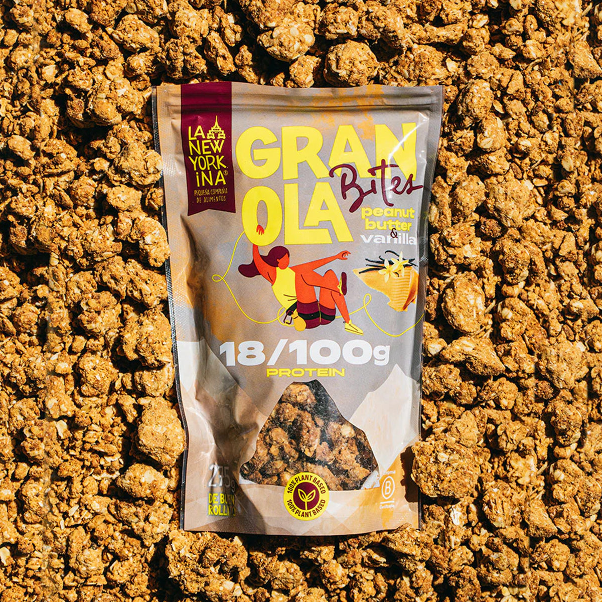 Granola Peanut Butter Vainilla La Newyorkina 275 g