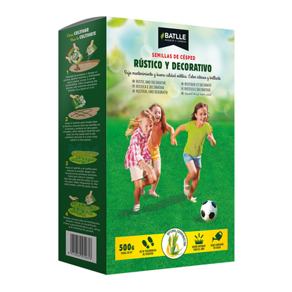 Semillas césped rústico y decorativo Batlle 1 kg