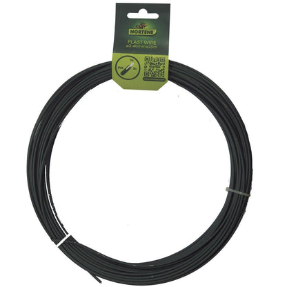 Alambre galvanizado plastificado Plast Wire 50 m Nortene Ø16 mm