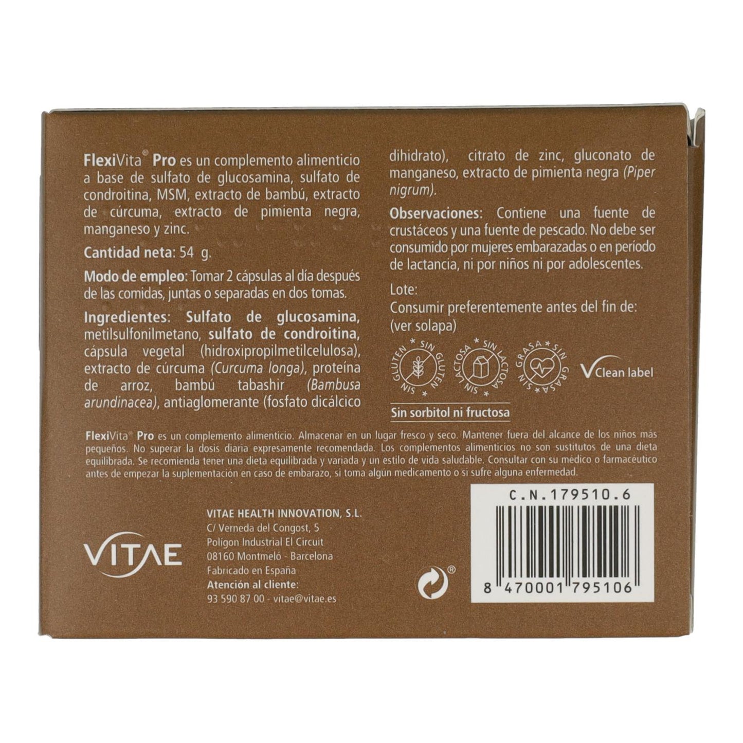 Flexivita Pro Vitae 60 Caps