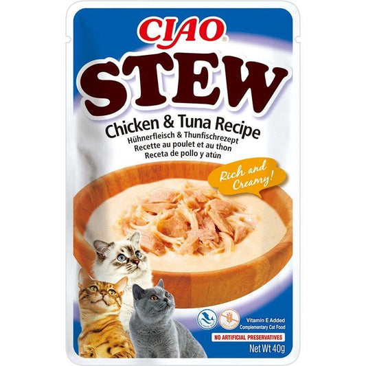 Churu Stew Estofado de Pollo con atún 40 g