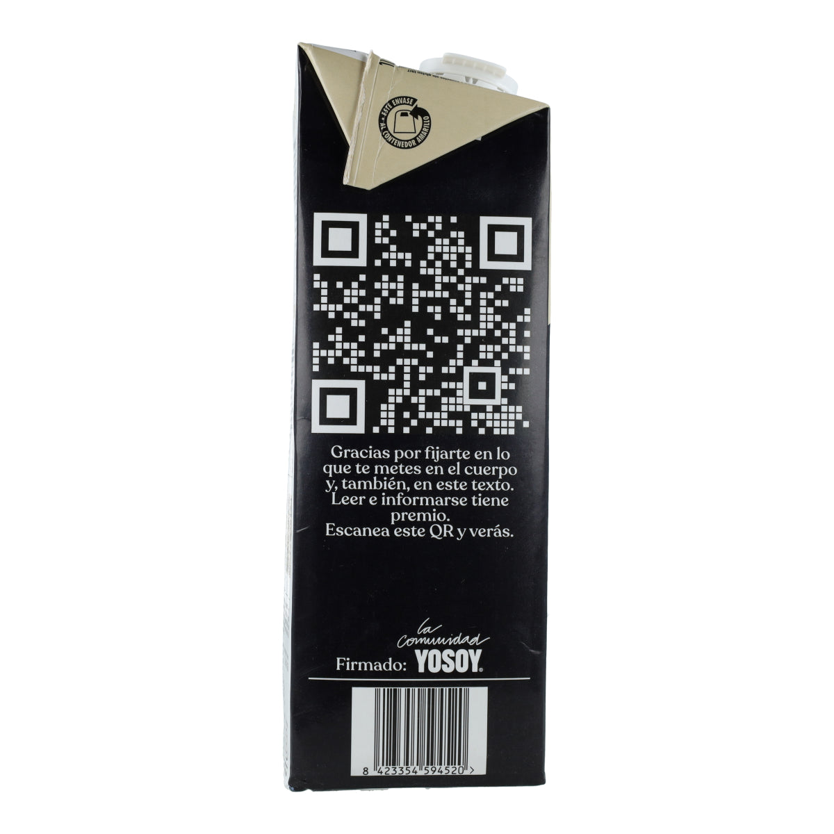 Boisson Barista Chai et Avoine sans gluten YOSOY 1L