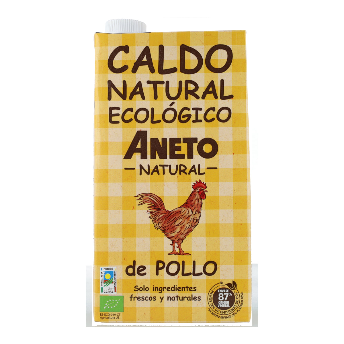 Bouillon de poulet bio Aneto 1 L