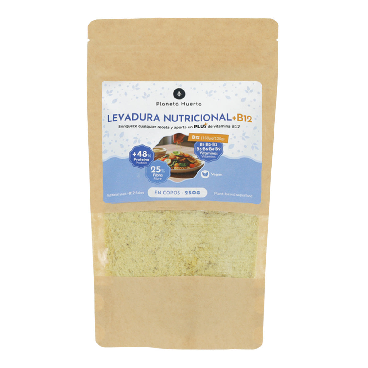 Levure nutritionnelle + B12 Planeta Huerto