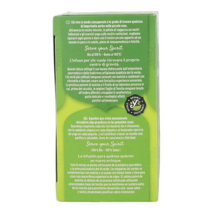 Yogi Tea BIO Té verde y Matcha limón, 17 bolsitas